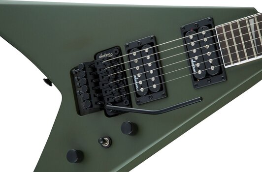 E-Gitarre Jackson JS32 King V AH Matte Army Drab E-Gitarre - 5