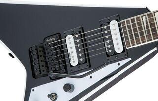 E-Gitarre Jackson JS Series Rhoads JS32 AH Black with White Bevels E-Gitarre - 5