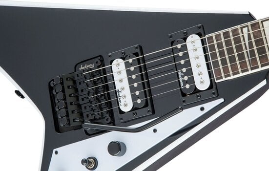 Chitarra Elettrica Jackson JS Series Rhoads JS32 AH Black with White Bevels Chitarra Elettrica - 6