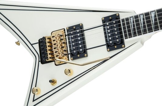 E-Gitarre Jackson Pro Series Rhoads RR3 Ivory with Black Pinstripes E-Gitarre - 5