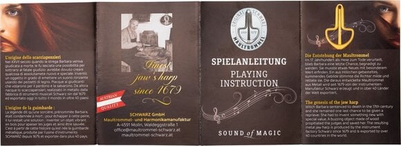 Maultrommel Schwarz No. Maultrommel 8 Metallic - 3