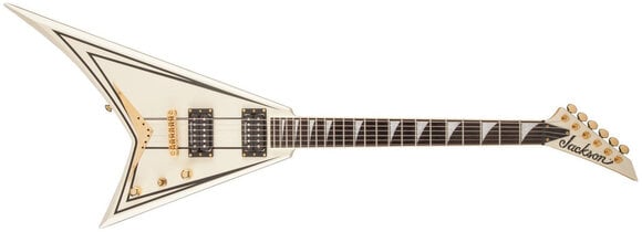 Elektrická kytara Jackson RRT-3 Rhoads Pro Series Ivory with Black Pinstripes Elektrická kytara - 2