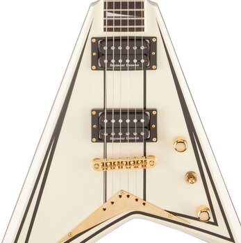 Elektrická kytara Jackson RRT-3 Rhoads Pro Series Ivory with Black Pinstripes Elektrická kytara - 4