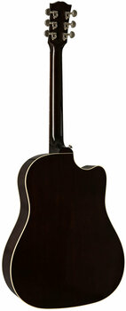 Guitare Dreadnought acoustique-électrique Gibson J-45 Cutaway 2019 Vintage Sunburst Lefty - 2