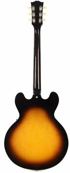 Halvakustisk gitarr Gibson 62 ES-335 Kalamazoo Gloss 2019 Vintage Burst - 2