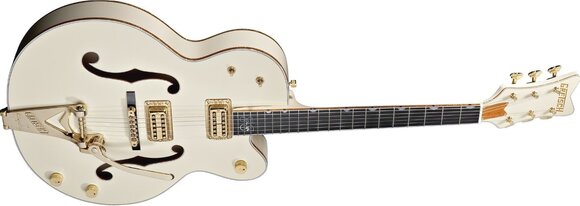 Semi-Acoustic Guitar Gretsch G6136 1958 Stephen Stills White Semi-Acoustic Guitar - 3