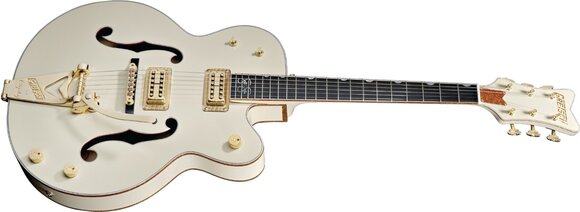 Semi-Acoustic Guitar Gretsch G6136 1958 Stephen Stills White Semi-Acoustic Guitar - 4