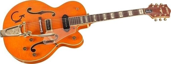 Semi-Acoustic Guitar Gretsch G6120 Professional Eddie Cochran RW Western Maple Stain Semi-Acoustic Guitar - 3