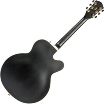 Halvakustisk gitarr Gretsch G5191BK Electromatic Tim Armstrong SC RW Black Halvakustisk gitarr - 2