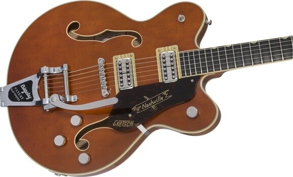 Halbresonanz-Gitarre Gretsch G6620T Players Edition Nashville Round-up Orange Halbresonanz-Gitarre - 4