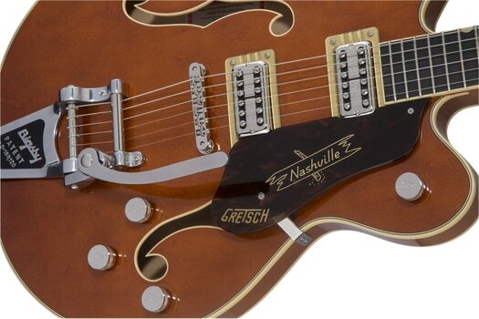 Halbresonanz-Gitarre Gretsch G6620T Players Edition Nashville Round-up Orange Halbresonanz-Gitarre - 5