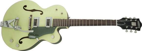 Guitarra semi-acústica Gretsch G6118T-60GE Professional '60 Anniversary RW LTD 2-Tone Smoke Green Guitarra semi-acústica - 4