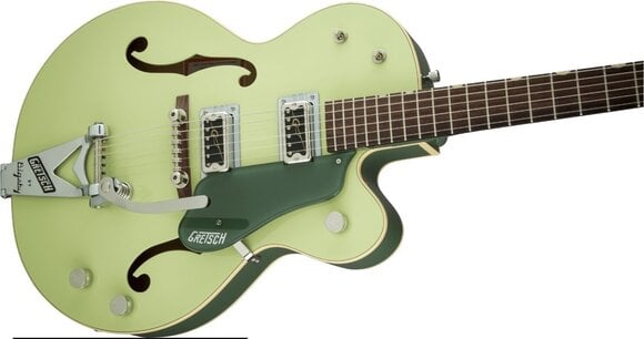 Guitarra semi-acústica Gretsch G6118T-60GE Professional '60 Anniversary RW LTD 2-Tone Smoke Green Guitarra semi-acústica - 5