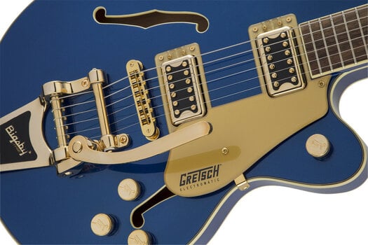 Semi-Acoustic Guitar Gretsch G5655TG Electromatic CB JR IL Azure Metallic Semi-Acoustic Guitar - 5