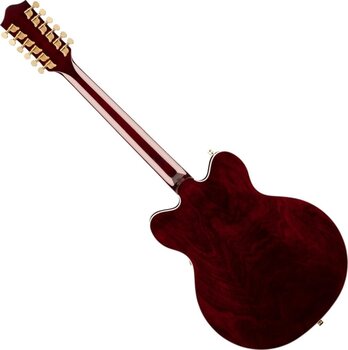 Halvakustisk gitarr Gretsch G5422G-12 Electromatic DC LRL Walnut Stain Halvakustisk gitarr - 2