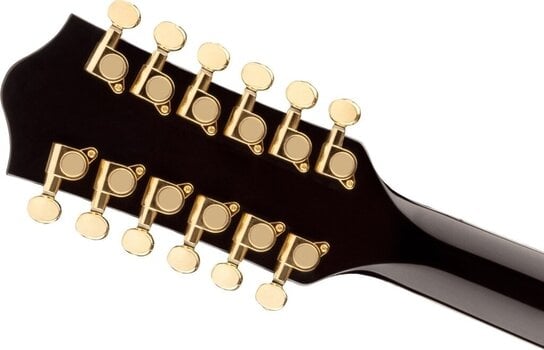 Halvakustisk gitarr Gretsch G5422G-12 Electromatic DC LRL Single Barrel Burst Halvakustisk gitarr - 6