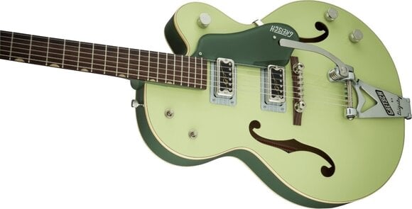 Guitarra semi-acústica Gretsch G6118T-60GE Professional '60 Anniversary RW LTD 2-Tone Smoke Green Guitarra semi-acústica - 6