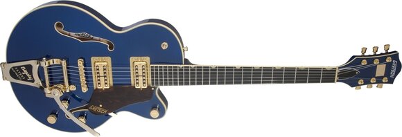 Halvakustisk gitarr Gretsch G6659TG Players Edition Broadkaster Azure Metallic Halvakustisk gitarr - 4