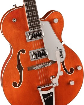 Semi-Acoustic Guitar Gretsch G5420T Electromatic SC LRL Orange Stain Semi-Acoustic Guitar - 4