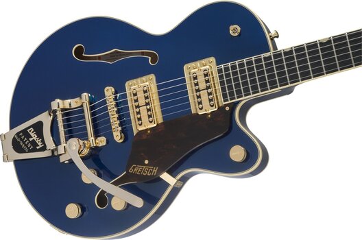 Halvakustisk gitarr Gretsch G6659TG Players Edition Broadkaster Azure Metallic Halvakustisk gitarr - 5