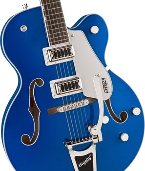 Halvakustisk gitarr Gretsch G5420T Electromatic SC LRL Azure Metallic Halvakustisk gitarr - 4