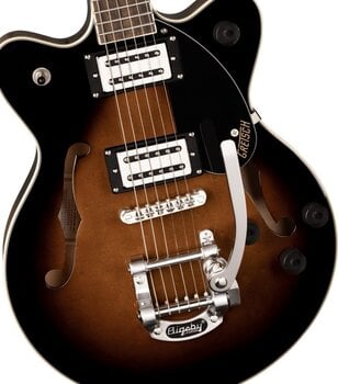 Guitare semi-acoustique Gretsch G2655T Streamliner CB JR DC LRL Brownstone Guitare semi-acoustique (Endommagé) - 7
