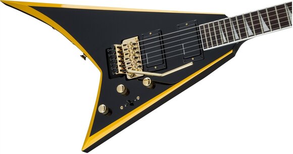 E-Gitarre Jackson X Series Rhoads RRX24 IL BLK with YLW Bevels Black with Yellow Bevels E-Gitarre - 4