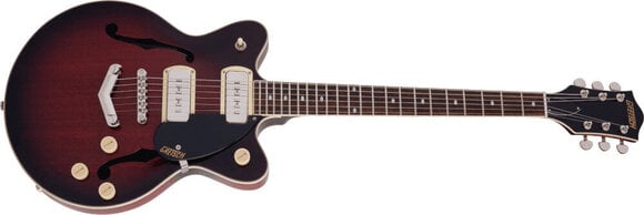 Jazz gitara Gretsch G2655-P90 Streamliner Center Block Jr P90 IL Claret Burst Jazz gitara - 4