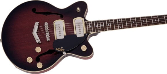Jazz gitara Gretsch G2655-P90 Streamliner Center Block Jr P90 IL Claret Burst Jazz gitara - 5