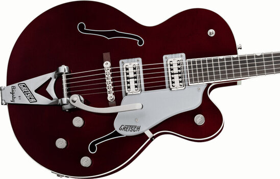 Halvakustisk gitarr Gretsch G6119ET Players Edition Tennessee Rose Deep Cherry Stain Halvakustisk gitarr - 3