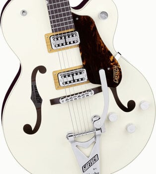 Halbresonanz-Gitarre Gretsch G6118T Players Edition Anniversary Two-Tone Vintage White Halbresonanz-Gitarre - 3