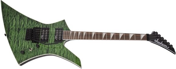 Guitare électrique Jackson X Series KEXQ IL Transparent Green Guitare électrique - 3