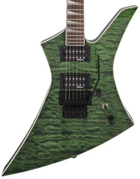 Guitare électrique Jackson X Series KEXQ IL Transparent Green Guitare électrique - 4