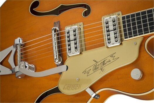 Guitarra semi-acústica Gretsch G6120T-59GE Vintage Select Edition '59 Chet Atkins Vintage Orange Stain Guitarra semi-acústica - 5