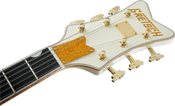 Semi-Acoustic Guitar Gretsch G6136T-59GE Vintage Select Edition '59 White Falcon Vintage White Semi-Acoustic Guitar - 6