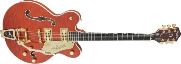 Halvakustisk gitarr Gretsch G6620TFM Players Edition Nashville Orange Stain Halvakustisk gitarr - 3