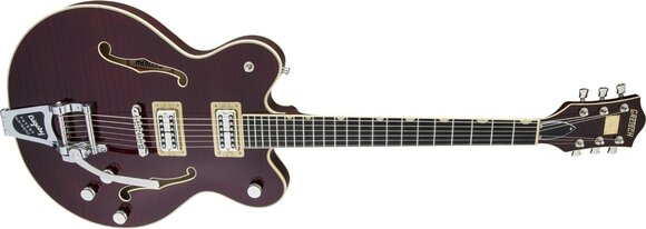 Guitare semi-acoustique Gretsch G6609TFM Players Edition Broadkaster Dark Cherry Stain Guitare semi-acoustique - 3