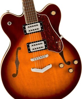 Halvakustisk gitarr Gretsch G2622 Streamliner CB DC LRL Forge Glow Halvakustisk gitarr - 3