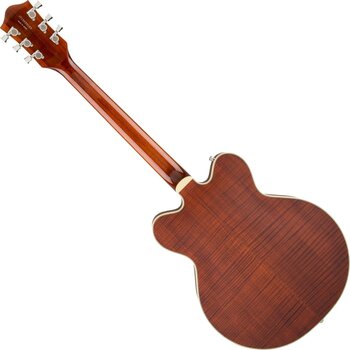 Halvakustisk gitarr Gretsch G6609TFM Players Edition Broadkaster Bourbon Stain Halvakustisk gitarr - 2