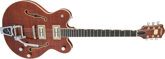 Halvakustisk gitarr Gretsch G6609TFM Players Edition Broadkaster Bourbon Stain Halvakustisk gitarr - 3