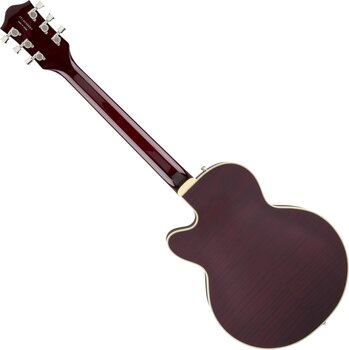 Guitare semi-acoustique Gretsch G6659TFM Players Edition Broadkaster Jr. Dark Cherry Stain Guitare semi-acoustique - 2