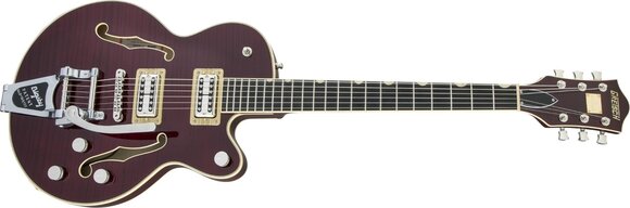 Guitare semi-acoustique Gretsch G6659TFM Players Edition Broadkaster Jr. Dark Cherry Stain Guitare semi-acoustique - 4