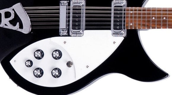 Gitara semi-akustyczna Rickenbacker 330/12 Jetglo Gitara semi-akustyczna - 4