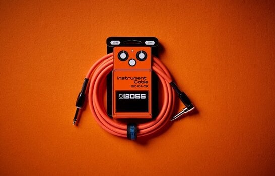 Kabel instrumentalny Boss BIC-10A-OR 10ft Prosty - Kątowy Kabel instrumentalny - 4