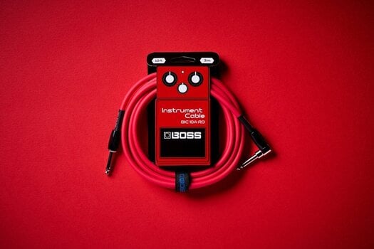 Hangszórókábel Boss BIC-10A-RD 10ft Egyenes - Pipa Hangszórókábel - 4