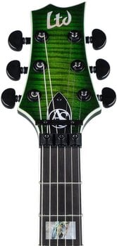 E-Gitarre ESP LTD AS-1FR Black E-Gitarre - 5