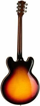 Guitare électrique pour gauchers Gibson ES-335 Figured 2019 Sunset Burst Lefty - 2