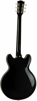 Guitare électrique pour gauchers Gibson ES-345 Mono Varitone Maestro 2019 Ebony Lefty - 2