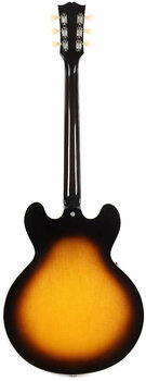 Elektrická kytara pro leváka Gibson 62 ES-335 Kalamazoo Gloss 2019 Vintage Burst Lefty - 2