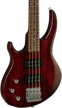 Linkshänder E-Bass Gibson EB Bass 4 String 2019 Wine Red Satin Lefty - 2